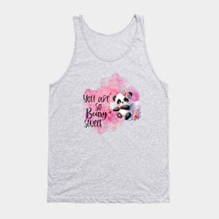 You are so Beary Sweet Panda Tank Top